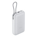 Xiaomi Power Bank 20000mAh (Integrated Cable) - Light Grey