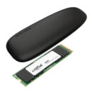 Asus Cobble M.2 SSD Type-C Enclosure and Crucial E100 1TB NVMe Bundle - Black