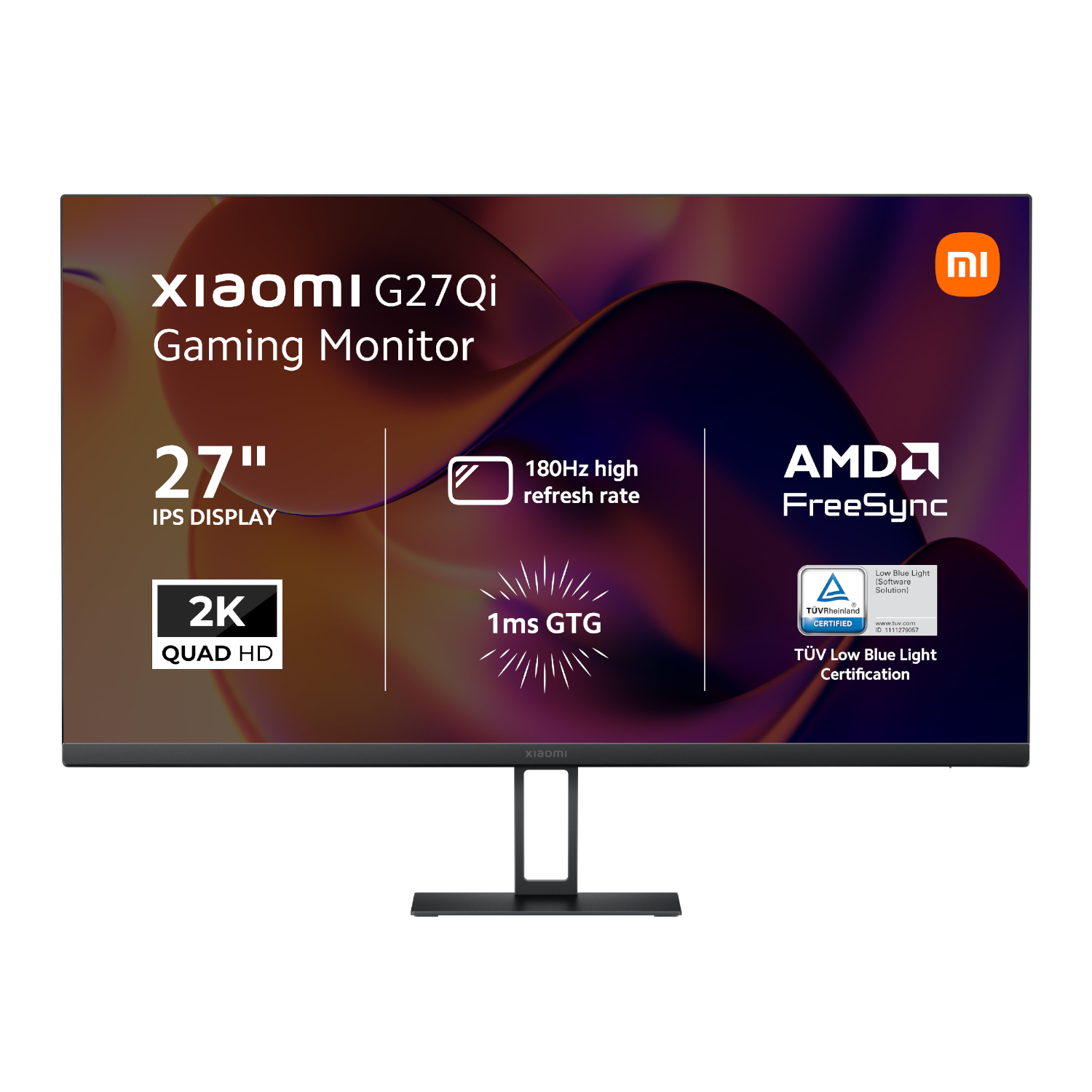 Xiaomi G27Qi 27" 2K 1440p IPS Gaming Monitor (180Hz
