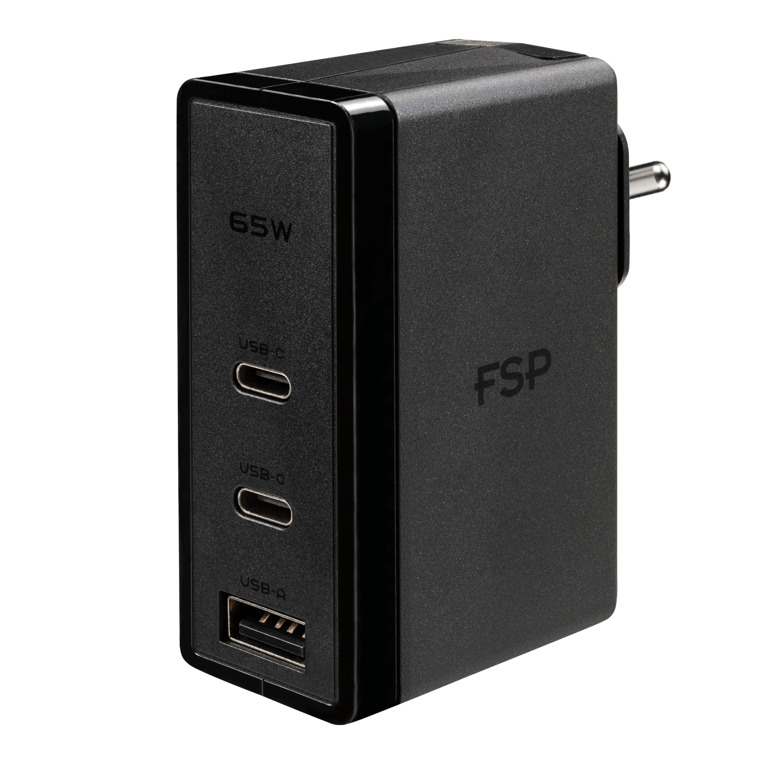 FSP 65W PD 2-Prong USB Type-C Power Adapter