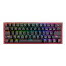 Redragon K616 FIZZ Pro 61-Key RGB Mechanical Gaming Keyboard – Black (60%