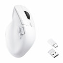 Keychron M6 1K Dual-Wireless Bluetooth and 2.4G Mouse – White