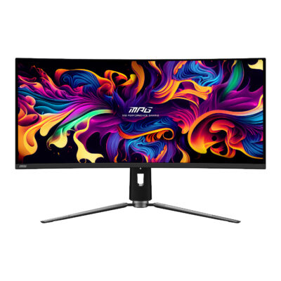 MSI MPG 341CQPX QD-OLED 34″ UWQHD 240Hz 0.03ms Curved Gaming Monitor