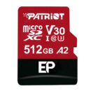 Patriot EP V30 A2 512GB Micro SDXC Memory Card (Without Adapter)