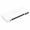 ASUS 8x2.5G + 2x10G SFP+ Unmanaged Network Switch- White