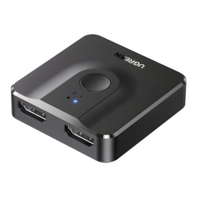 UGREEN CM217-50966 2-in-1 Bi-Directional 4K HDMI Switcher - Black